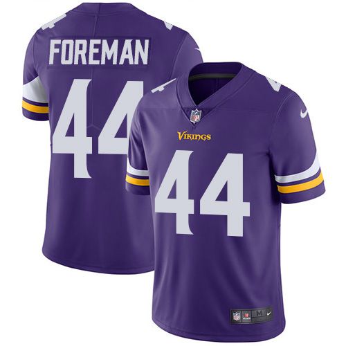 Men Minnesota Vikings #44 Chuck Foreman Nike Purple Limited NFL Jersey->minnesota vikings->NFL Jersey